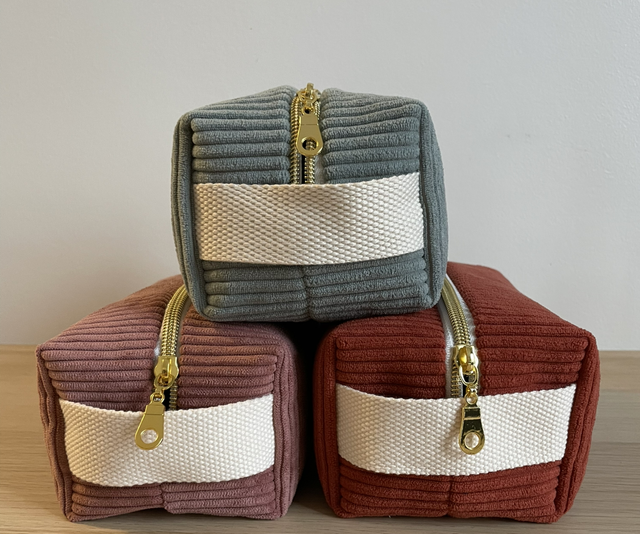 Trousse de toilette Midi - Velours