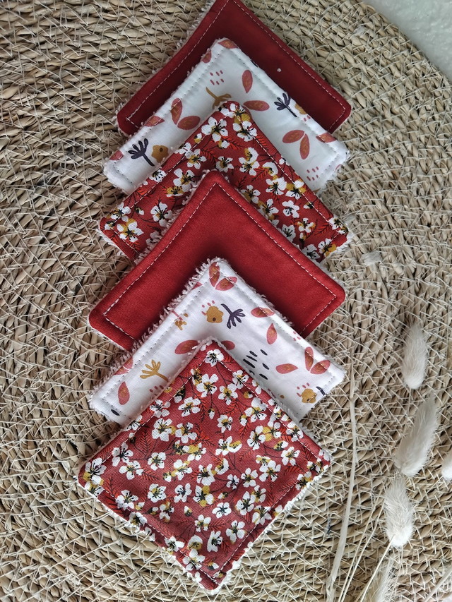 Lot de 6 lingettes
