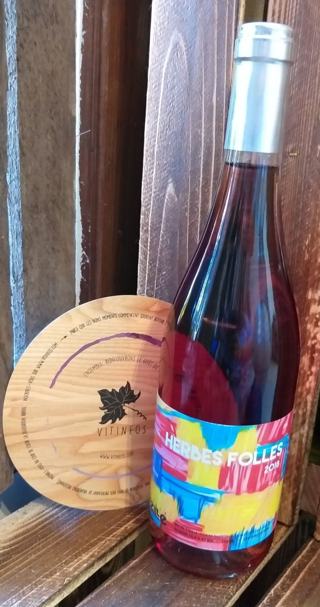 Herbes Folles 2019 - Rosé Sec Tranquille - Vignobles Réveille (France Crispeels)