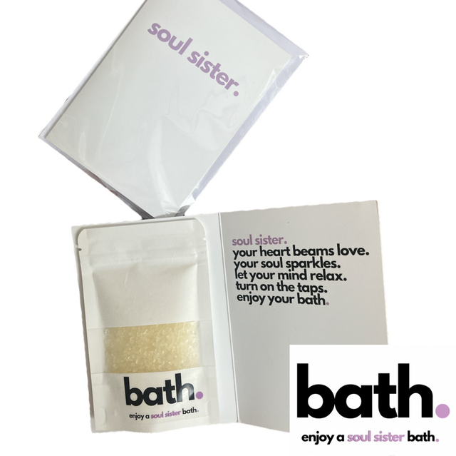 soul sister bath.card 