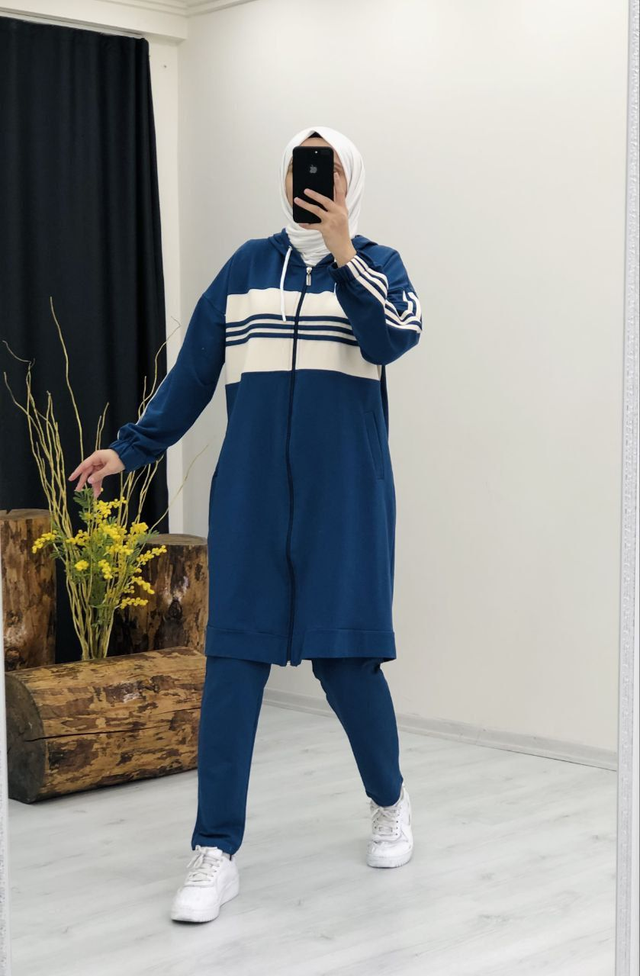 ENSEMBLE SPORT 7 BLEU