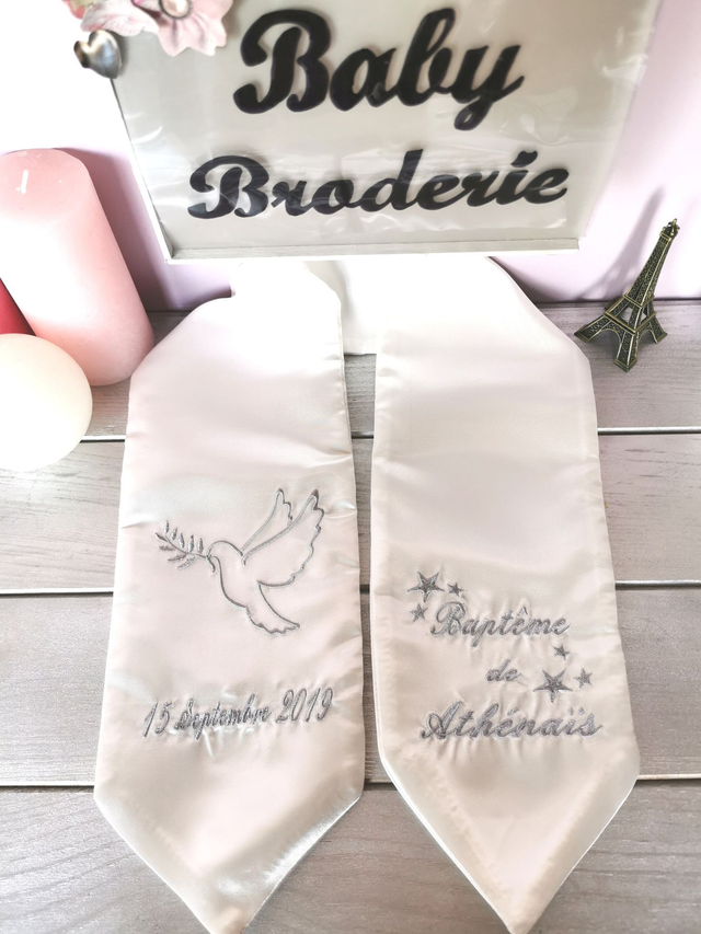 Echarpe de baptême 