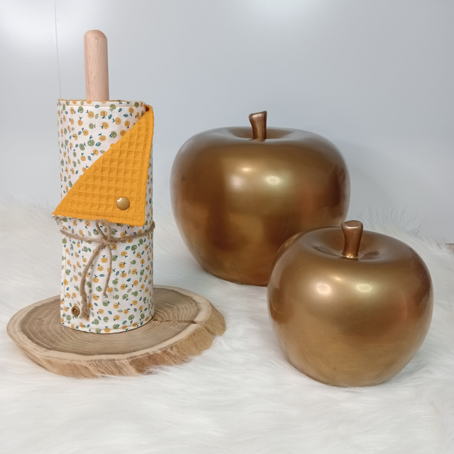 Essuie-tout lavable personnalisable &quot;mini - pomme&quot; 