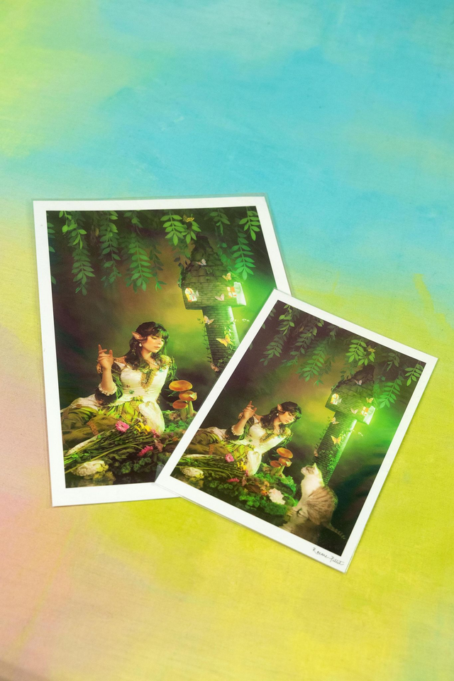 Tirage photo "La Tour aux Papillons"