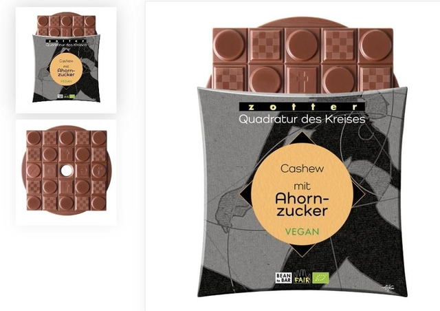 Zotter Cashew &amp; Maple sugar 