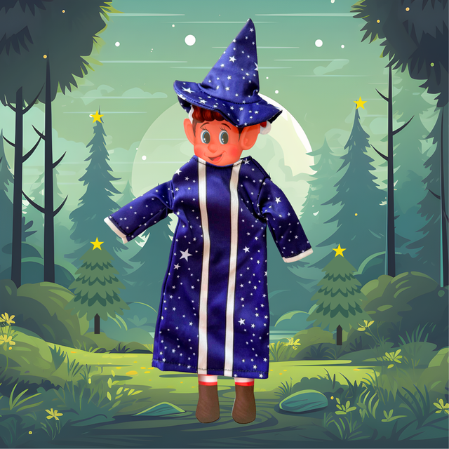 Déguisement lutin farceur " Sorcière "    
