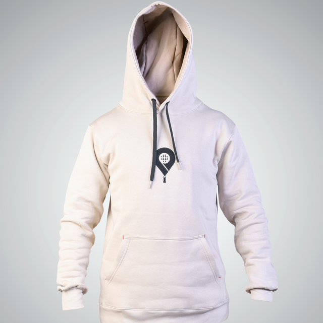 Padel District Hoodie Beige
