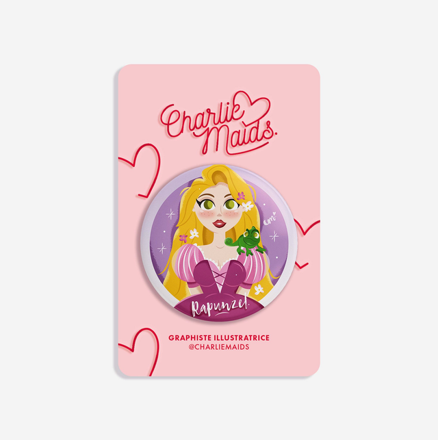 Badge Girl Power | 15 Rapunzel