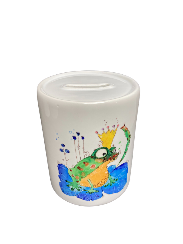 Spardose "Froschkönig"