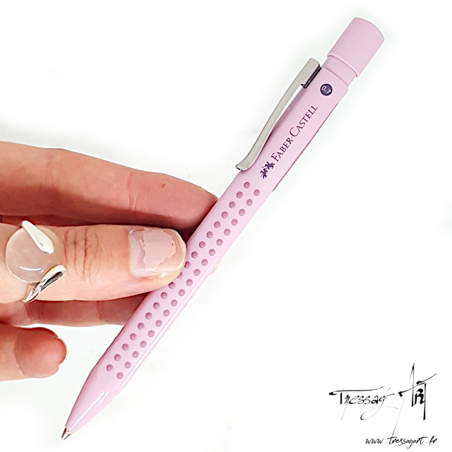 FABER CASTELL - PORTE MINE 0,7MM B ROSE - FB047003