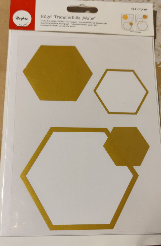 Transfert à repasser (Rayher)