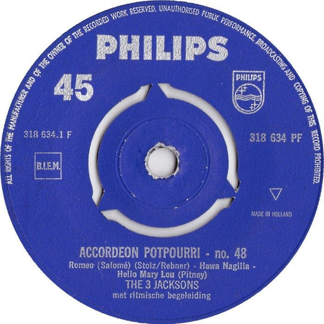 3 Jacksons - Accordeon Potpourri No. 48