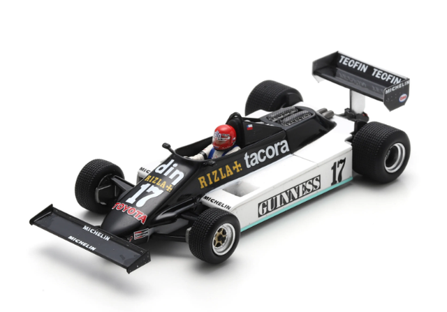 March 811 No.17 San Marino GP 1981 Eliseo Salazar Spark 1:43