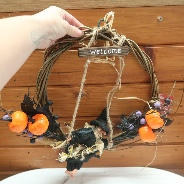 Halloween Willow Wreath