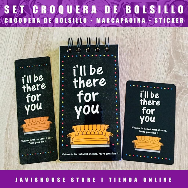 Set Croquera Friends