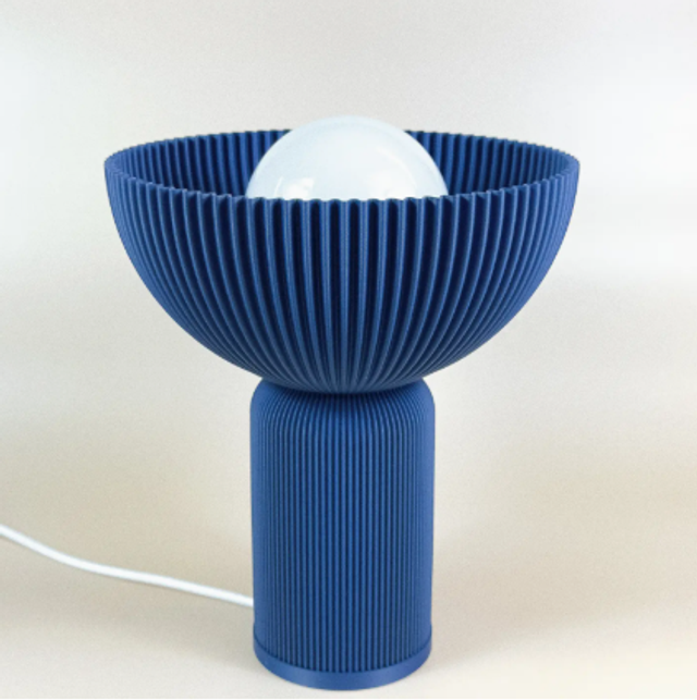 Lampe Perl Bleu