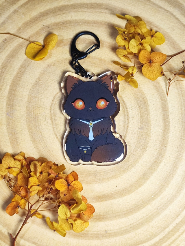 Genshin Cats - Zhongli 