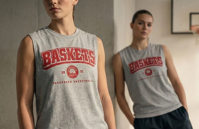 TANK TOP – BASKETS COLLEGE GREY