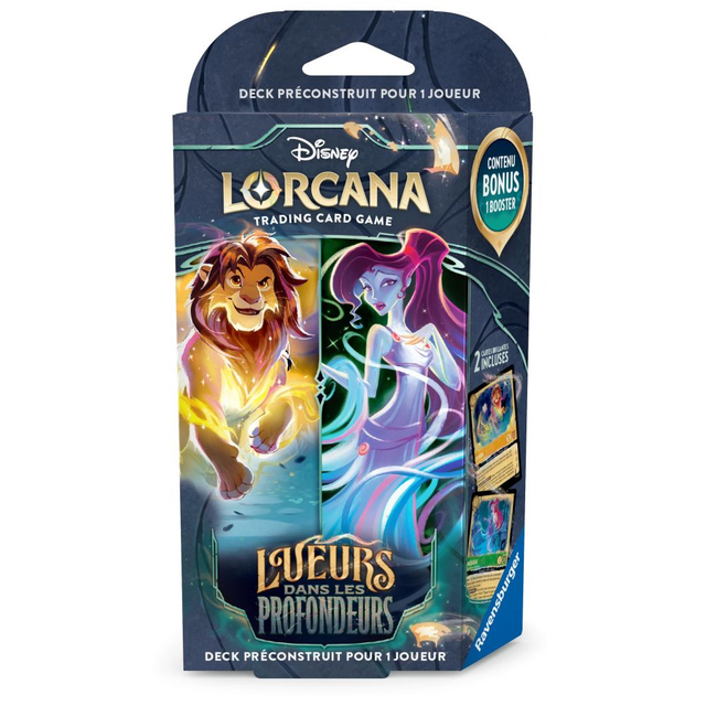 Disney Lorcana - Deck - Chapitre 10 Lueurs dans les profondeurs : Simba &amp; Mégara