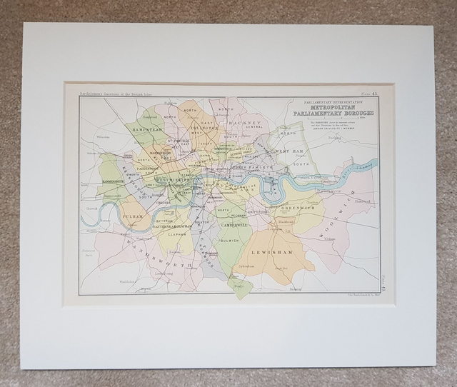 London - Parliamentary Boroughs