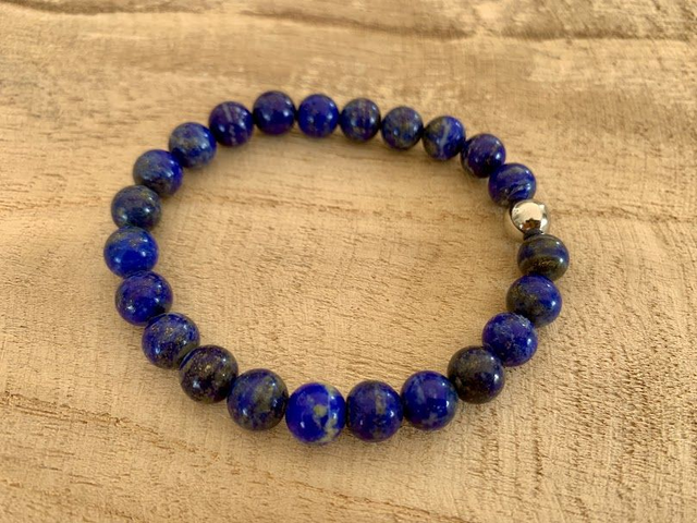 Bracelets Lapis-Lazuli - Perles de 8mm