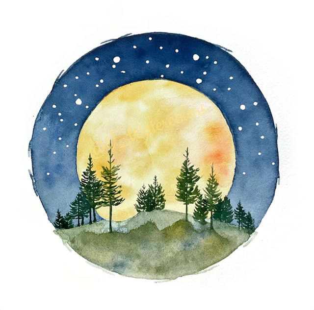 Bulle d’aquarelle #5