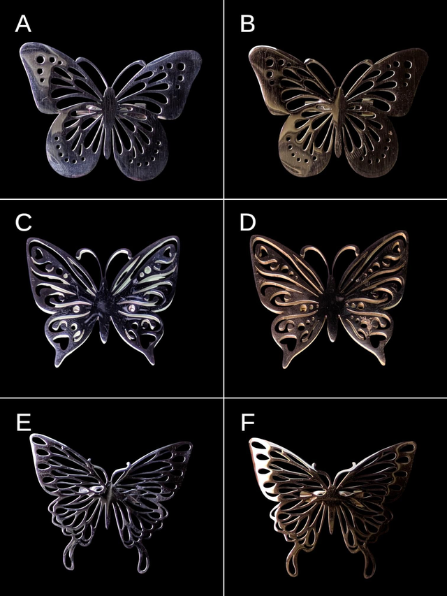 Broche papillon 