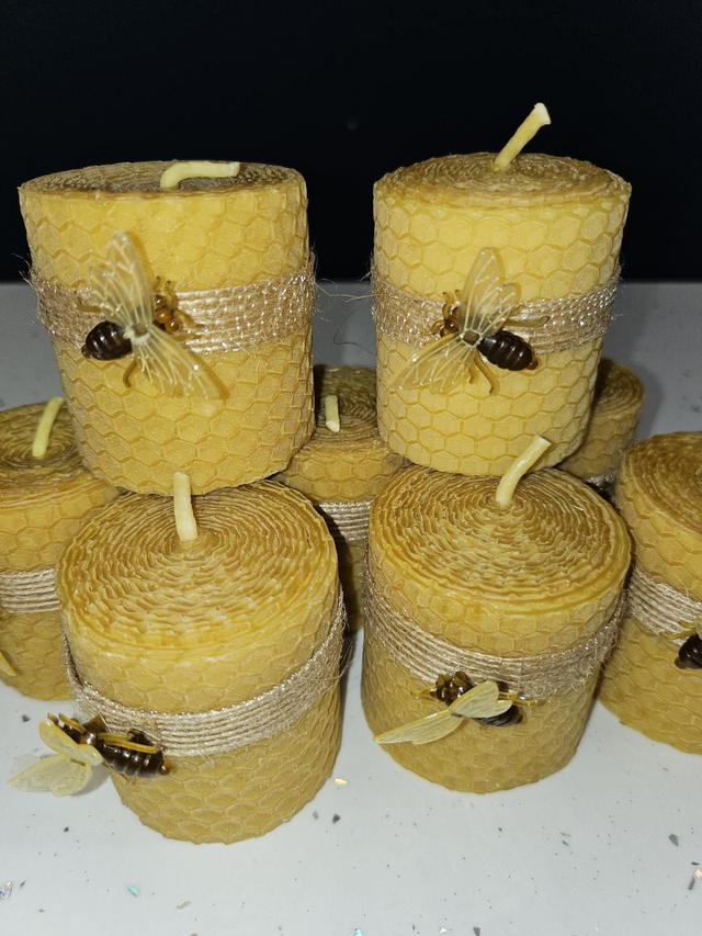 Rolled Candles - Small (set of 3 ) 