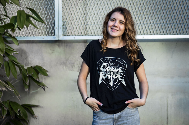 T-shirt Femme Coupe Loose La Corde Raide – Let’s Rock