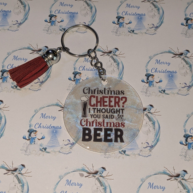 Christmas keyring