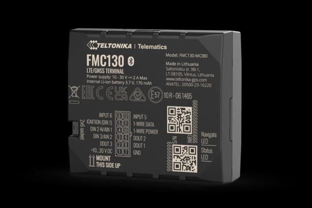 GPS Tracker 4G FMC130 Package deal + 1 year live tracking