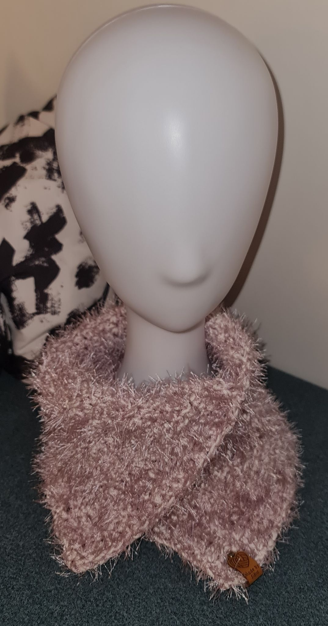 Klappschal aus Seide, Kaschmir und Merinowolle