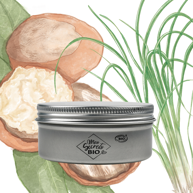 Délice de karité lemongrass - beurre de karité au lemongrass - 100 ml