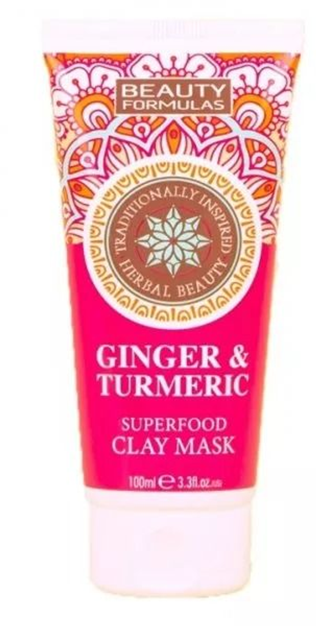 BEAUTY FORMULAS: GINGER & TURMERIC CLAY MASK 100ML