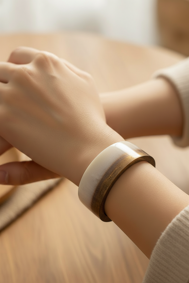 Bracelet manchette - Collection Minérale origine 