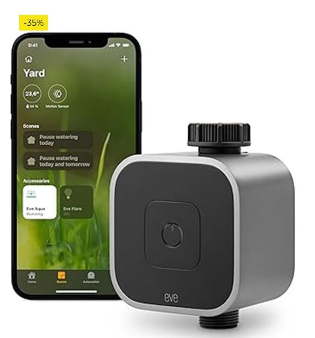  Controlador inteligente de riego para la app Casa de Apple