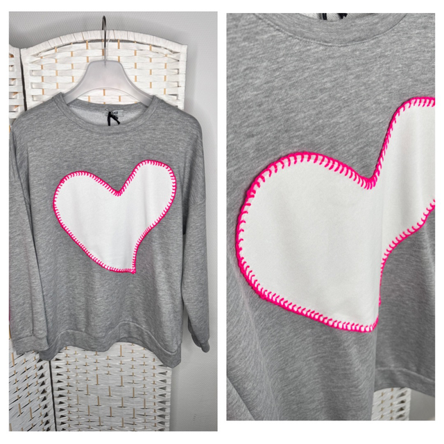 Sweatshirt „BigHeart“ AA ca.67 L ca.69