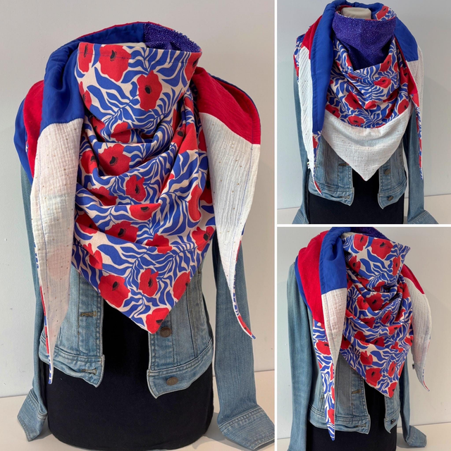 Maxi Chèche E335 Patchwork double 