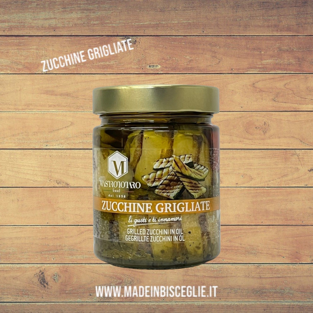 Zucchine grigliate - 280gr - Mastrototaro Food
