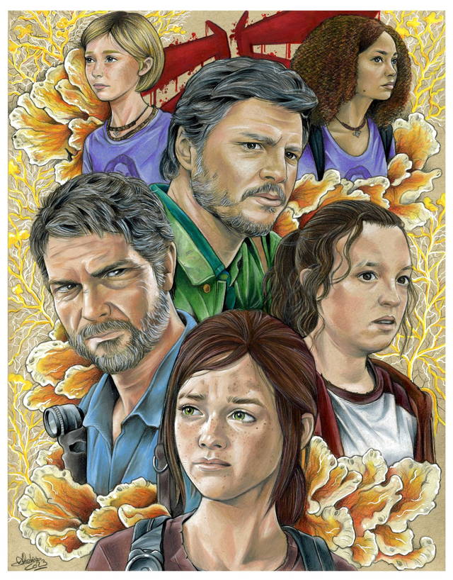 Joel, Ellie &amp; Sarah Sticker