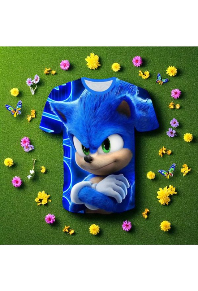  PictureShirt Sonic II 140