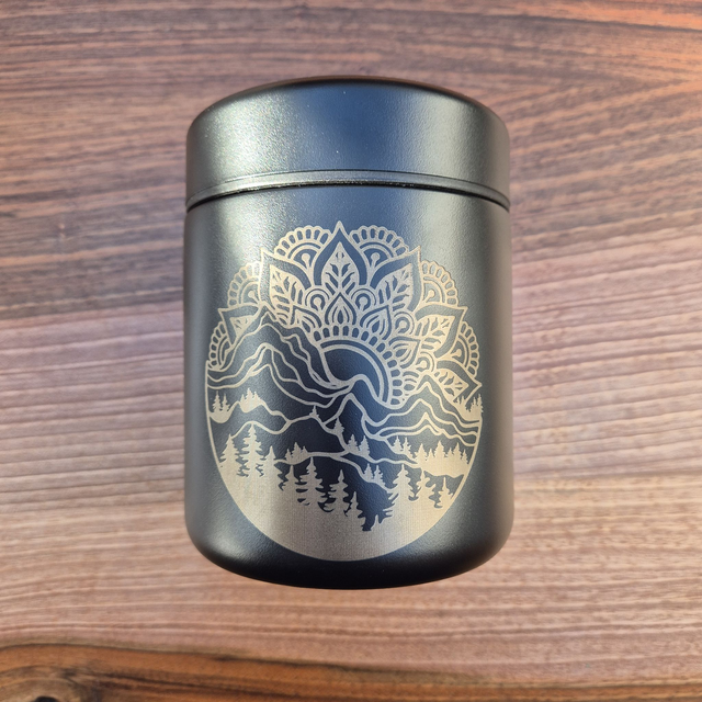 Thermosbehälter 400ml, Mandala-Berg