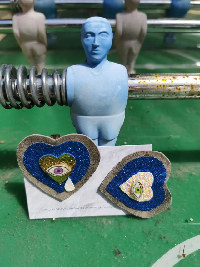 Clips à chaussures Atelier Bliss yeux mulitico