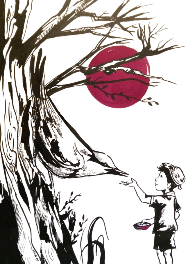 L'oiseau et l'enfant 