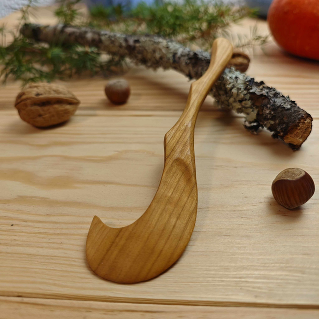 Couteau à beurre en merisier-C244