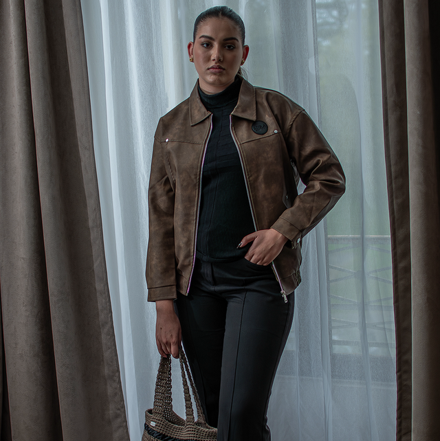 Veste design rétro unisexe