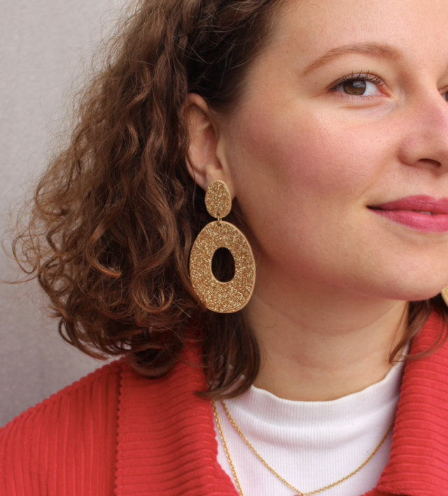 Iris • doré pailleté