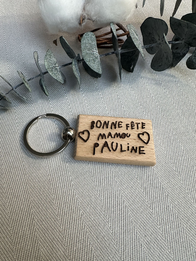 Porte-clés en bois
