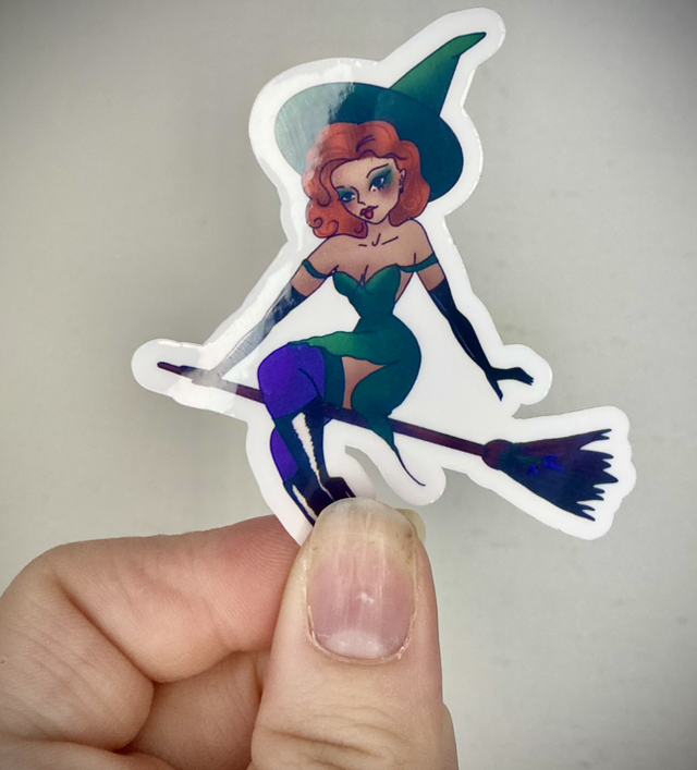 The Sorceress Tarot Sticker
