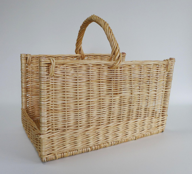 Panier à bois rectangulaire 